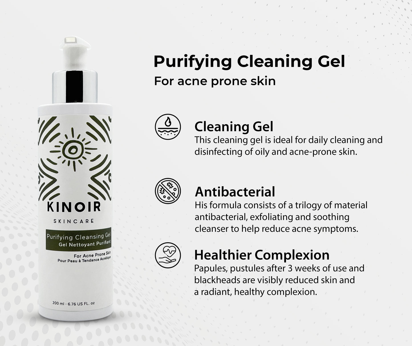 Purifying Cleaning Gel For acne prone skin